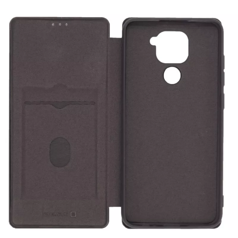 Evelatus Xiaomi Redmi Note 9 Book Case Black