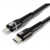 everActive CBB-1CIR USB-C to Lightning RGB LED Cable 1m 27W PD Black