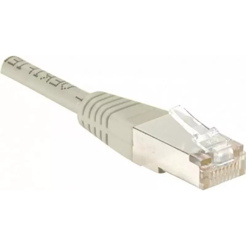 Exertis Connect 842100 Cat6 F/UTP Network Patch Cable, 1 m, Grey