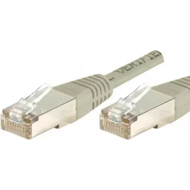 Exertis Connect 856882 Cat6 S/FTP Network Cable, 5 m, Grey, RJ45, 10 Gbps, 250 MHz