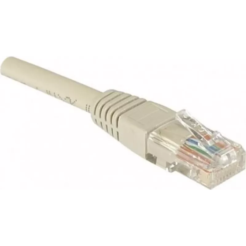 Exertis Connect 857250 Cat5e U/UTP Network Cable, 10 m, Grey, RJ45, Gigabit Ethernet