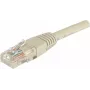 Exertis Connect 857250 Cat5e U/UTP Network Cable, 10 m, Grey, RJ45, Gigabit Ethernet