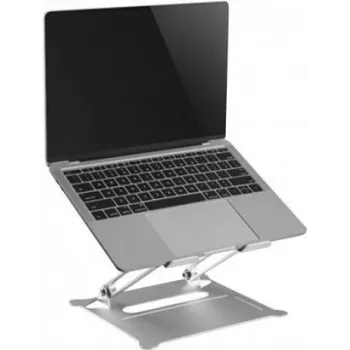 Exertis Connect Adjustable Notebook Stand for 11-15 inch Laptops, Silver 903419
