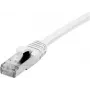 EXERTIS CONNECT Cat. 6 F/UTP Patch Cable, PoE, LSZH, White, 3.0 m, Snagless 850886