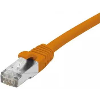 EXERTIS CONNECT CAT 6 F/UTP PoE Halogen-Free Patch Cable, Orange, 2.0 m, Snagless 854423