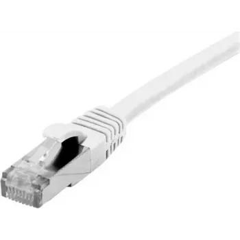 EXERTIS CONNECT Cat. 6 F/UTP PoE Halogen-Free White Patch Cable, 2.0 m, Snagless 850885