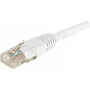 EXERTIS CONNECT Cat.6 U/UTP Patch Cable, 7m, White, RJ45, Latch Protection, 1 Gbps, PVC 246788