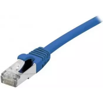 EXERTIS CONNECT Cat 6A S/FTP Patch Cable, Blue, 3.0 m, Slim Snagless Boot, LSZH 858455