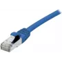 EXERTIS CONNECT Cat 6A S/FTP Patch Cable, Blue, 3.0 m, Slim Snagless Boot, LSZH 858455