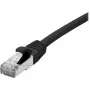 EXERTIS CONNECT Cat6 F/UTP Patch Cable, 20m, Black, LSZH, PoE++ 850880