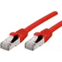 Exertis Connect Cat6a S/FTP Network Patch Cable, RJ45, Red, 5m, 10Gbps, 500MHz 858472