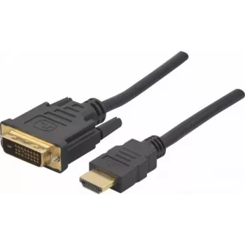 Exertis Connect HDMI to DVI-D Video Cable Adapter 2m Black 127875