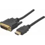 Exertis Connect HDMI to DVI-D Video Cable Adapter 2m Black 127875