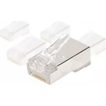 EXERTIS CONNECT RJ45 Plug Cat.6 STP, 10-Piece Pack (920580)