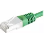 EXERTIS CONNECT S/FTP Cat.6 Patch Cable, PiMF, Green, 20 m, Slim Snagless Boot 856926