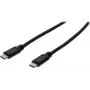 EXERTIS CONNECT USB 3.1 Gen 1 Type-C to Type-C Cable, 1.8 m, Black 150336