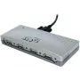 EXSYS EX-1163V 4-Port USB 2.0 Hub with Screwable Cable, Plastic Housing