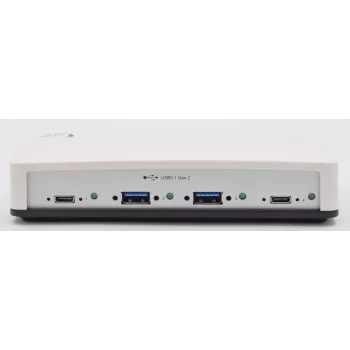 EXSYS EX-1250V Industrial 4-Port USB 3.2 Gen 2 Hub with DIN-Rail, Wall, and Rack Mounting