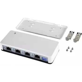 EXSYS EX-1329 USB-C 3.1 Gen 1 to 4-Port Gigabit Ethernet Adapter