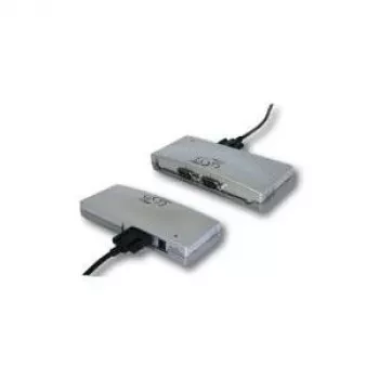 EXSYS EX-1334V Industrial 4-Port USB to RS-232 Serial Adapter with FTDI Chipset, 15kV ESD Protection, Metal Housing