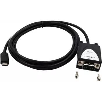 EXSYS EX-2311-2IS USB-C to RS-232 Serial Adapter with FTDI Chipset