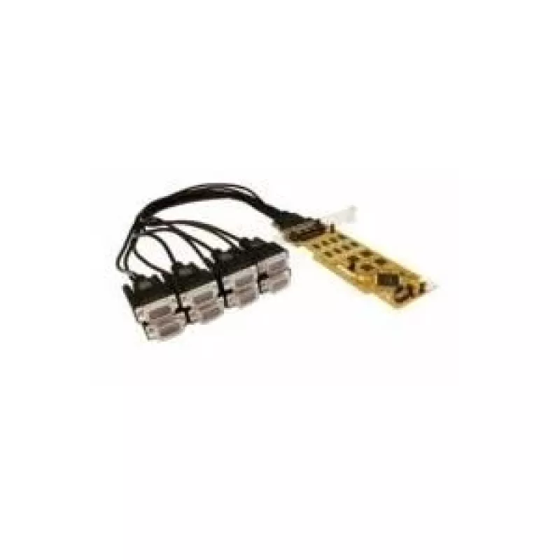 EXSYS EX-42378 2-Port RS-232 PCI Express Serial Adapter Card, Low Profile
