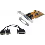 EXSYS EX-43362 2-Port RS-232 PCI Express Serial Controller Card