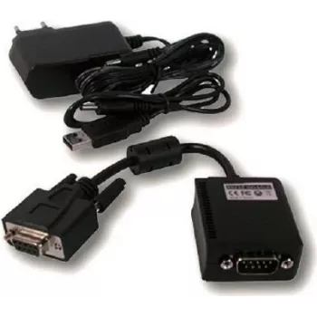 EXSYS EX-47920 RS-232 Serial Converter Repeater Isolator, Black