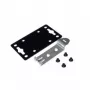 EXSYS EX-6098 19-Inch Rack Mounting Rail Pair, Adjustable Depth 400-600mm, Steel, Black