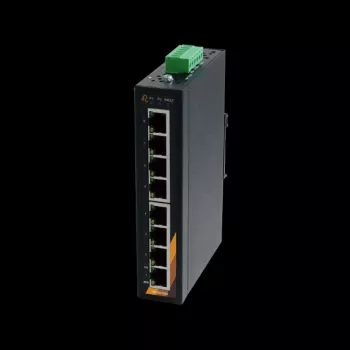 EXSYS EX-6225 8-Port Gigabit Ethernet Switch, 10/100/1000 Mbps, Metal Housing, Desktop/Wall-Mount, Plug and Play