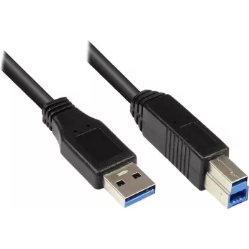 EXSYS EX-K1505 USB 3.2 Gen 1 Cable, USB-A to USB-C, 3 m, Black