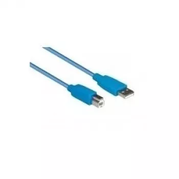 EXSYS EX-K1620-0.5 USB 3.2 Gen 1 Cable, USB-A to USB-B, 0.5 m, Blue