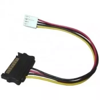 EXSYS EX-K41910 Floppy to SATA Power Adapter Cable 0.4m Black