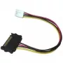 EXSYS EX-K41910 Floppy to SATA Power Adapter Cable 0.4m Black