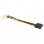 EXSYS EX-K41915 Floppy to SATA Power Adapter Cable 0.4m Male to Male