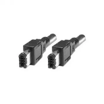 EXSYS FireWire 1394 Cable 6-Pin to 6-Pin, 3.0 m, Black, 400 Mbps EX-K6802