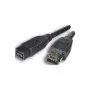 EXSYS FireWire 1394b 9-Pin to 6-Pin Cable, 3.0 m, Black EX-K6862