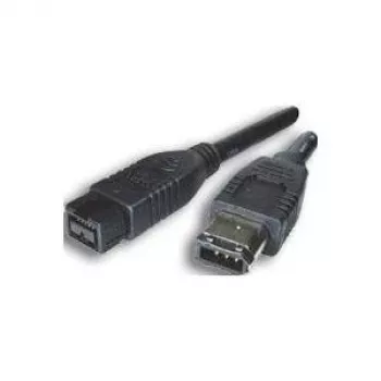 EXSYS FireWire 800 to 400 Cable 9-pin to 6-pin, 1.0 m, Black EX-K6860