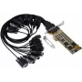 EXSYS PCIe 16-Port RS-232 Serial Card with SystemBase Chipset, 921.6 Kbps, 15KV ESD, Low Profile EX-44316-2