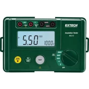 Extech MG310 Insulation Tester 250V 500V 1000V 5.5 GΩ