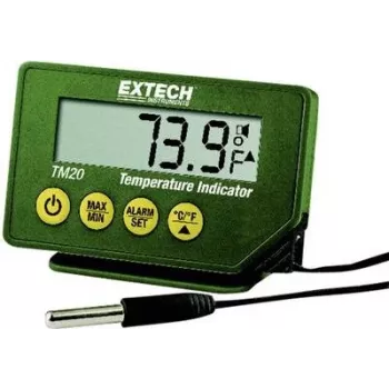 Extech TM20 Waterproof Temperature Indicator, -40 to 250°C, IP65, NTC Thermistor