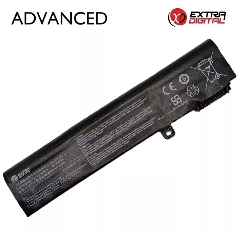 Extra Digital Advanced 4400mAh Replacement Laptop Battery for MSI BTY-M6H (6-Cell Li-ion)