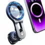 EXTRA DIGITAL Magnetic Car Phone Holder for Air Vent – Universal Smartphone Mount with 360° Swivel, N52 Neodymium Magnets - Black (HB390489)