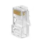 EXTRA DIGITAL RJ45 UTP Cat5e Modular Plug (8P8C, 50µ Gold Plated, 100-Pack)