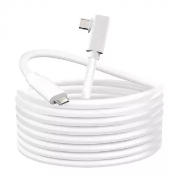 EXTRA DIGITAL VR Link Cable USB-C to USB-C 5m White 5Gbps for Oculus Quest