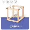 EXTRA DIGITAL Wooden Construction Kit Newton's Cradle, Educational Model