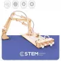 EXTRA DIGITAL Wooden Construction Set Excavator, Educational Model