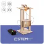 EXTRA DIGITAL Wooden Construction Set Lift, Educational Model