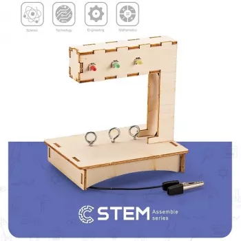 EXTRA DIGITAL Wooden Traffic Light Educational Model
