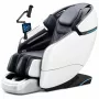 EXTRALINK 3D Zero Gravity Massage Chair with SL Track, White-Black
